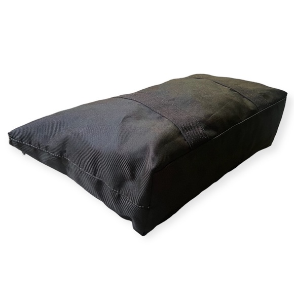 BURBERRY Fragrances Extra Large Black/Green Plaid Canvas Weekender/ Duffle Bag - Picture 9 of 13